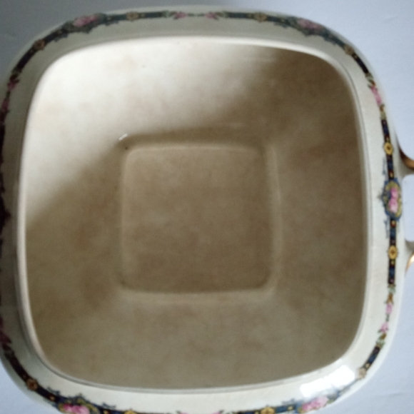 Vintage Carrollton China Floral Vegetable Serving Dish - Picture 13 of 16